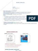 Proiect Activitati Alese