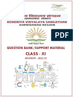 Physics Class XI Question Bank 2022-23