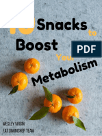 10 Snacksto Boost Your Metabolism