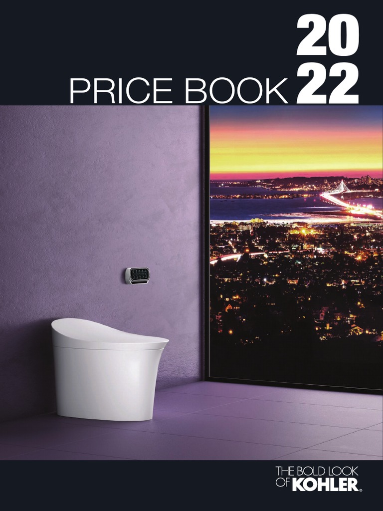 Kohler Price 2022 PDF Tap (Valve) Economic Sectors