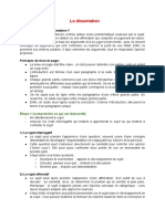 Fiche Méthode - La Dissertation