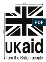 Uk Aid Logo Artwork (40 X 48 CM)