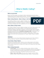 What Is Webex Calling Sales Module Guide