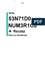 Sentido Numerico y Kandinsky ALUMNOS