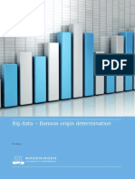 Big Data Banana Origin Determination-Wageningen University and Research 516096