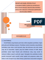 Seminar Hasil Penelitian