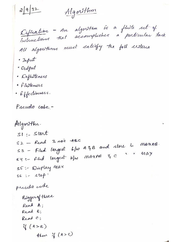 DAA Notes | PDF