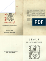 Jésus Le Scientifique