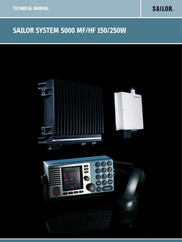 Sailor MFHF Installation Manual Antenna (Radio) Power Supply