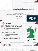 Apunte - 1 - Recordando - Lo - Aprendido - Historia Unidad 0 2 Básico 2023