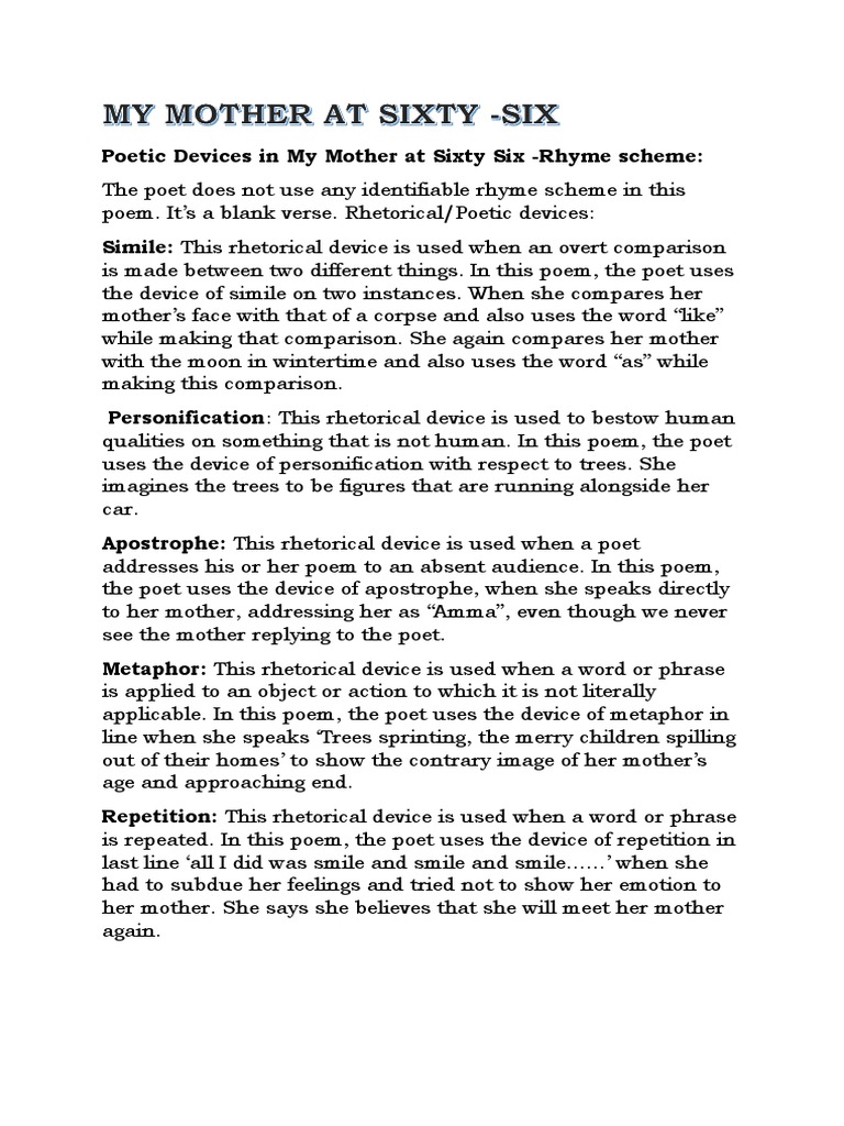 my-mother-at-sixty-six-class-12-pdf-poetry-metaphor