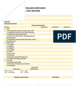 Form Penilaian Karyawan