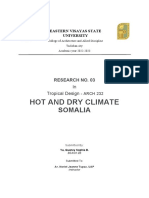 Hot and Dry Climate in Somalia Research