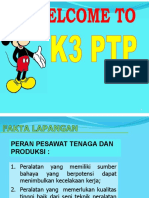 Materi K3 PTP Permenaker 38 Tahun 2016 - 1