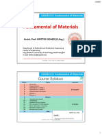 01-Fundamental of Materials