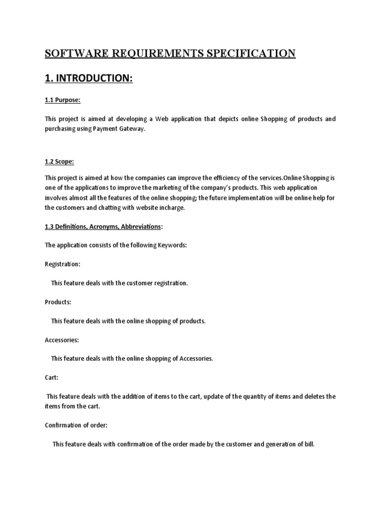 Software requirements specification 1 1 purpose pdf online