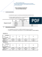 Fiche Technique Polystyene