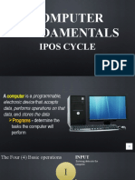 Computer Fundamentals IPOS Cycle and Hardware Components