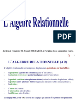 Cours Algebre Relationel