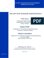 SEISMIC ISOLATION SAFETY