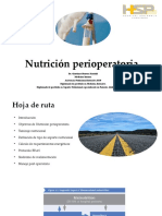 Nutrición Perioperatoria (Presentación Sociedad Cirugía)