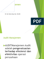 Audit Manajemen Pertemuan 1 Dan 2