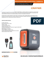 Datasheet Calibrador Acustico Cr-2 Plus Criffer