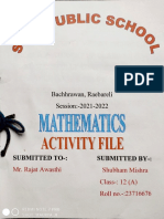 Maths Activity File (XII) 17-Dec-2022