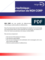 Fiche Technique Présentation de NGH CORP