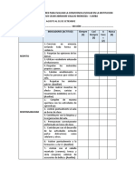 Criterios e Indicadores para Evaluar La Convivencia Escolar