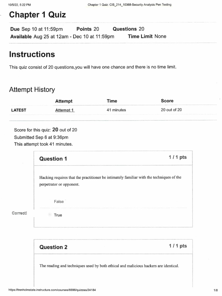 Chp1 Pen Testing PDF