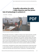 Educación_ The urgency of quality education for girls and women in Latin America and the potential of technology to achieve it