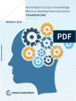 Realizing The World Bank Group S Knowledge Potential For Effective Development Solutions A Strategic Framework