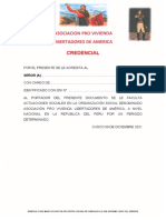 CREDENCIAL