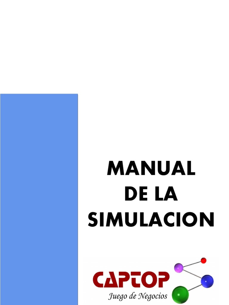 Manual de Simulación Captop: Guía Completa | PDF | Mercado (economía ...