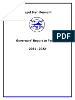 Governors Report To Parents 2021 - 2022