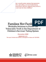 Families Not Facilities Report (DRT_YLC)