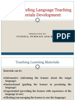 Ok Understanding Language Teaching Materials Development Yusnita Purwati and Ratna Class A