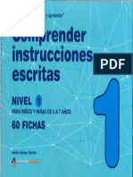 Comprender Instrucciones Escritas 1