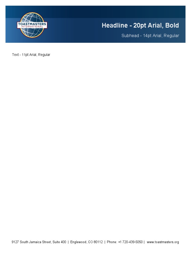 Toastmasters 643N Letterhead Template Navy Letter Size FF PDF