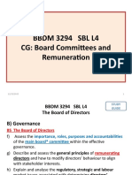 SBL l4 Governance (IV) BD Com N Remu