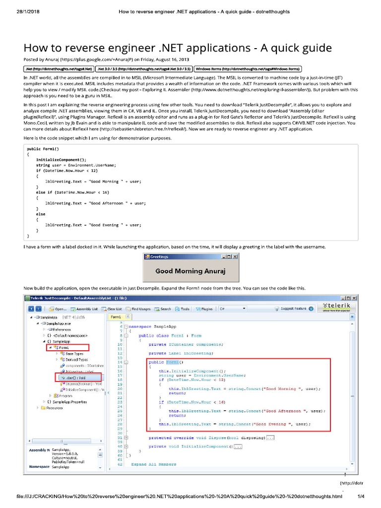 How To Reverse Engineer PDF