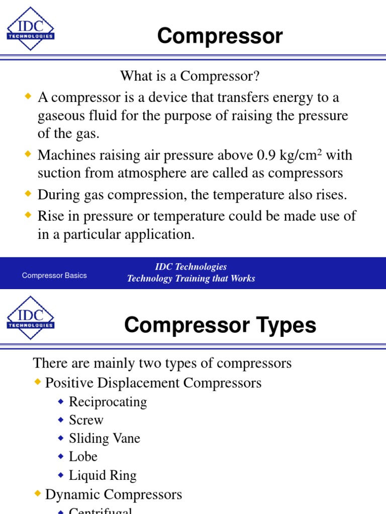 An In-Depth Look at Centrifugal Compressors: Design, Operation, and Key ...