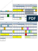 Calendario Estudiantes Sem B