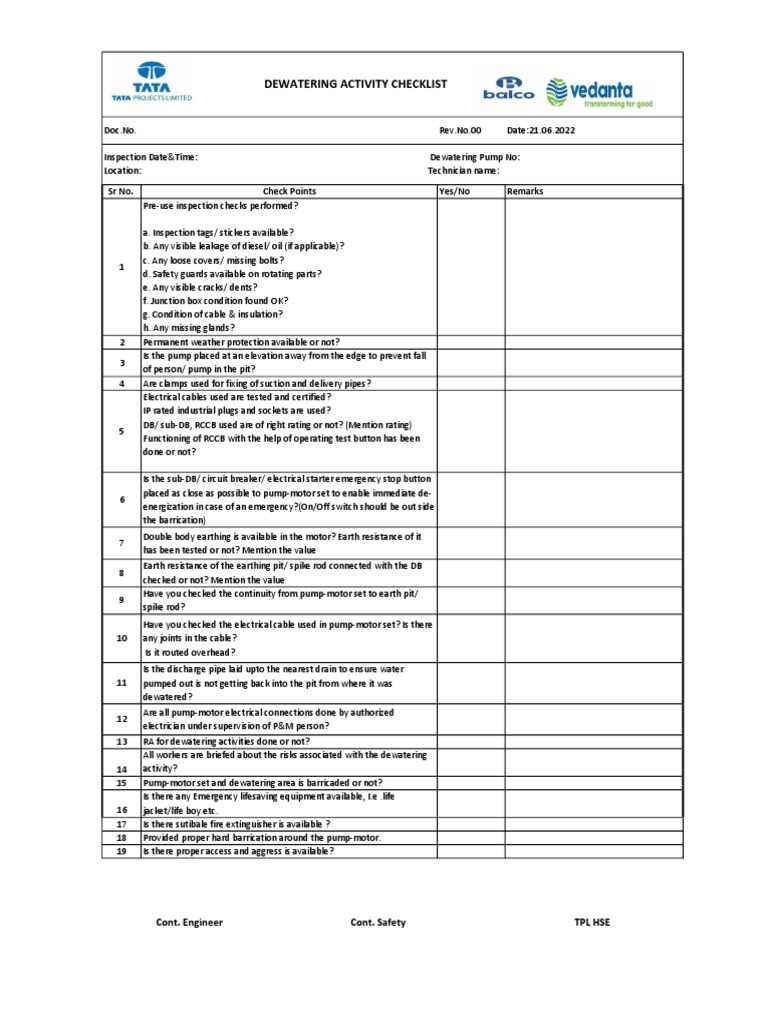 dewatering-pump-checklist-pdf-electrical-connector-pump