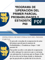 Recuperación P60 Probabilidades Estadística