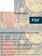 Modern Law on the Principle of Non-Intervention