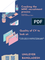 MNC Recruitment Criteria