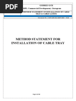 Cable Tray and Conduit Installation Guide | PDF | Personal Protective ...