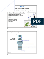 MEC-5 Cost Control